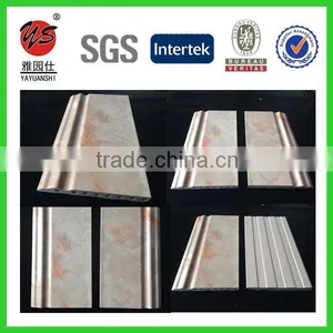 12cm Pvc Imitation Marble Decorative Line Pvc Skirting Board thumbnail-2