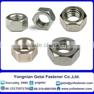 201/202/304/316 Stainless Steel Hexagon Nuts and Bolts M6-M56 thumbnail-1