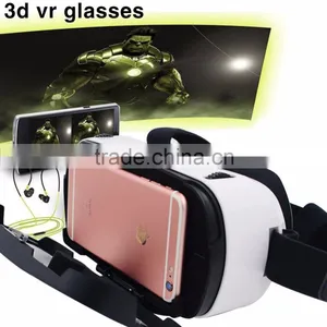 2016 HTOMT 3D VR BOX 2.0 Case Google Cardboard Virtual Reality Headset 3D VR Glasses for 3.5 - 6.0 IOS Android Smartphones thumbnail-6