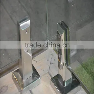 Vertical Handrail Brackets Stainless Steel Handrail Use for Swimming Pool thumbnail-4