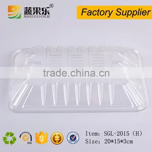 Transparent Disposable Plastic Tray for Meat and Vegetable thumbnail-4