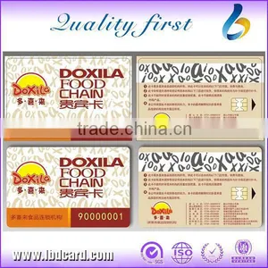 CR80 ISO 7816 AT24C02 PVC Smart Cards thumbnail-3