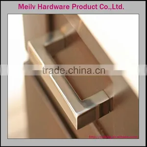 Furniture Fitting Cabinet Drawer 128mm 160mm Stainless Steel Square Bathroom Handles thumbnail-3