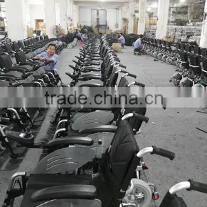 Electric Battery Mobility Foldable Power Wheelchair/Silla Electrica thumbnail-1