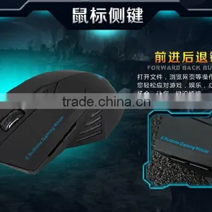 Large Pretty Light up Gaming Computer Mouse thumbnail-6