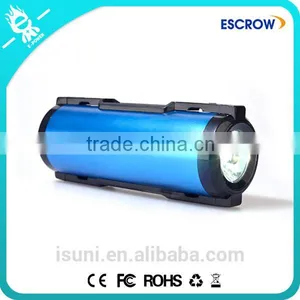 2016 Portable Charger 5000mah Power Bank With Speaker From Guangzhou With LED Torch thumbnail-2