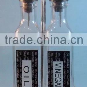 Glass Oil and Vinegar Bottles thumbnail-1