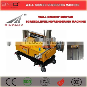 Wall Cement Mortar Plaster Screed Leveling Rendering Machine for Sale thumbnail-1