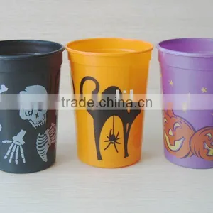 10 OZ Halloween Plastic Tumbler thumbnail-1