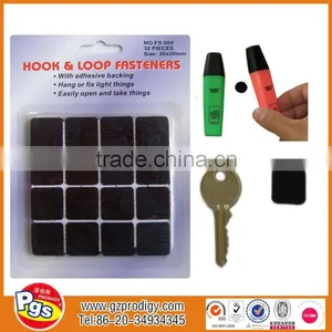 Eco- Friendly Square Shape Self-adhesive Hook Loop Patch thumbnail-2