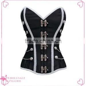 HOT Hot Steel Boned Corset Sexy Red Mature Corset for Sale thumbnail-6