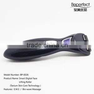 Handheld Private Label Available Microcurrent Galvanic Face Massage Roller thumbnail-5