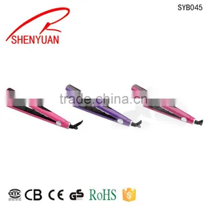 Home Use Professiona Ceramic Electrical PTC Hair Straightener LCD Flat Iron thumbnail-2