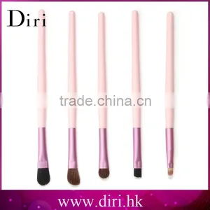 Shenzhen Factory 5pcs Pink Color Cosmetic Brush Set thumbnail-2