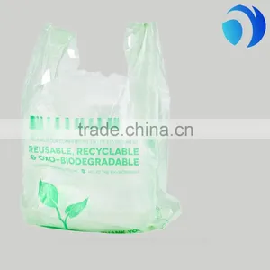 Disposable Vacuum Sealer Food Freshness Plastic T-shirt Bag thumbnail-2