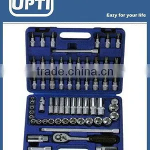 61pcs 3/8" Dr. Ratchet Handle Socket Wrench Set thumbnail-1