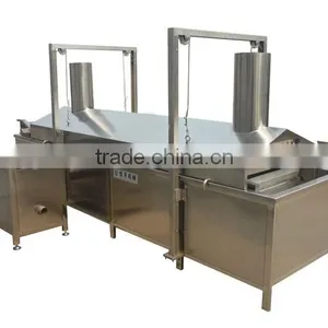 200kg/h Best Price CE BV ISO Certificate Potato Chips / Bugle Chips/nik Naks Gas Heating Energy Continuous Fryer thumbnail-1
