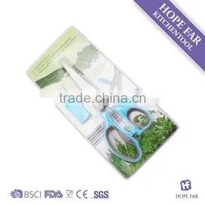 0200028-A Hot Sale 5 Blade Kitchen Herb Cutting Scissors thumbnail-4