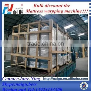 Foam Mattress or Spring Mattress Wrapping Roll Packing Machine thumbnail-3