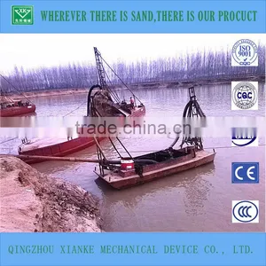70cbm River Sand Hopper Transporter Barge for Sale thumbnail-5