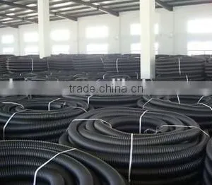 HDPE Carbon Corrugated Pipe for Cable Protection thumbnail-1