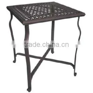 Cast Aluminum Outdoor Bar Dining Table Stools 61207 thumbnail-1