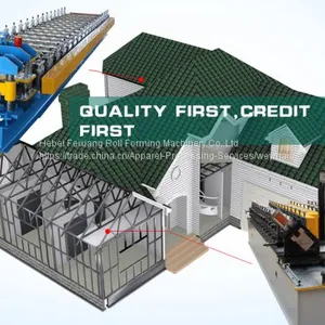 Steel Glazed Roof Tile Roll Forming Machine thumbnail-3