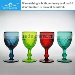 Elegant Wedding Colorful Glass Champagne Flute thumbnail-1