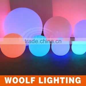 Remote Control Color Party Used Glow LED Sphere Light thumbnail-4