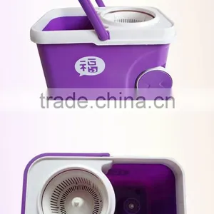 Newest Twist Spin Mop Driven By Hand Push thumbnail-1
