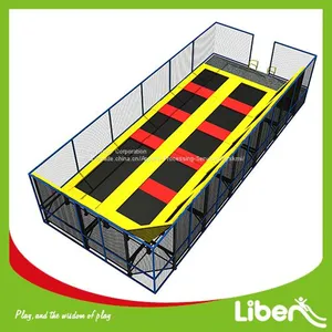 Kids Jumping on Fitness Trampoline Park thumbnail-2