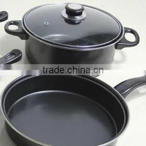 Black Steel Pan Stock thumbnail-1