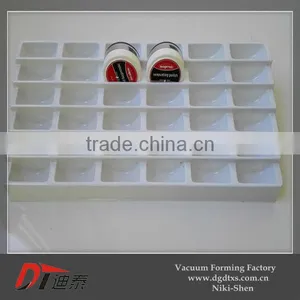 White PVC Display Lining Rack by Vacuum Forming thumbnail-1