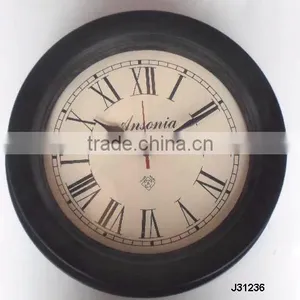 Vintage Style Metal Wall Clock thumbnail-1