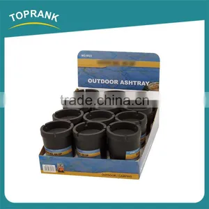 TOPRANK PP MATERIAL OUTDOOR ASHTRAY FOR CAR USE thumbnail-1