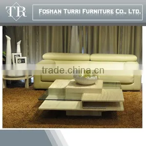Living Room Modern Sectional Italian Leather Sofa thumbnail-4