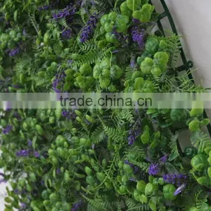 Artificial Lavender Hedge Artificial Plant Hedge Fake Bush Mat thumbnail-5
