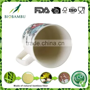 Natural Decal Design Pro-environment Bamboo Fiber Tea Cup thumbnail-2