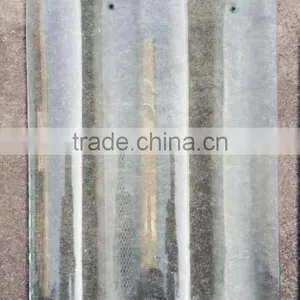 High Strength Glass Roof Tile, Double Bent Transparent Roofing Tiles thumbnail-2