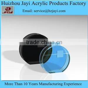 China Manufacturer Wholesale Acrylic Modern Design Round Flowers Vase thumbnail-1