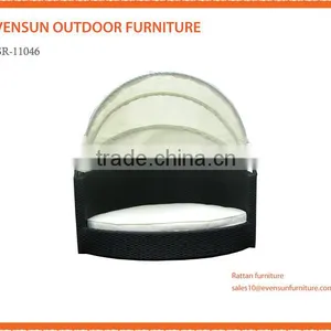 High Quality Rattan Pets Furniture Cheap Rattan Dog Bed With Canopy thumbnail-1