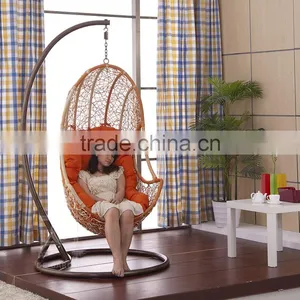White Swing Chair Leisure Chair Specific Use thumbnail-4