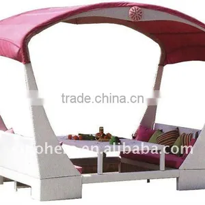 PE Rattan Lounge Chair AK3114 thumbnail-1