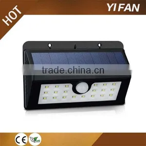2016 New 8 Led Weatherproof Solar Light Outdoor Battery Operated Led Solar Light Led Wall Light thumbnail-1