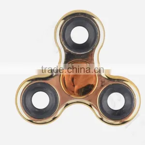 2017 Hot Sale Golden Shinning Color Hand Fidget Spinner thumbnail-1