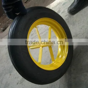 Solid Rubber Wheel Size 15*3 Solid Wheel thumbnail-3