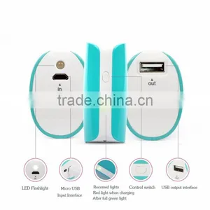 Power Bank 5000(blue Green),Funny Power 5000mAh,best Power Bank 5000, thumbnail-1