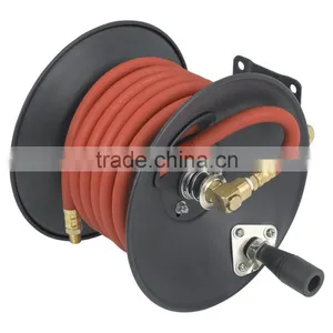 Metal Wall Mounted Garden Hose Reel Auto Roll-up thumbnail-1