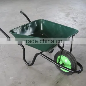 Industry Construction Carring Steel Frame Tool Cart Power Wheel Barrow thumbnail-1