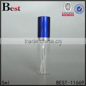 2017 New Products Perfume Bottle 10ml Clear Perfume Bottle 10ml Empty Round Shape Perfume Bottle 10ml With Silver Plastic Cap thumbnail-5